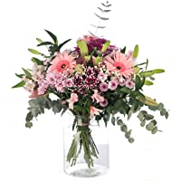 Ramo de Flores Variadas en Tono Rosa | ENTREGA GRATIS 24 HORAS | Flores Naturales a Domicilio Blossom® | Flores Frescas…